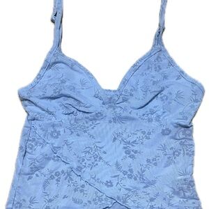 Blue women’s tank top